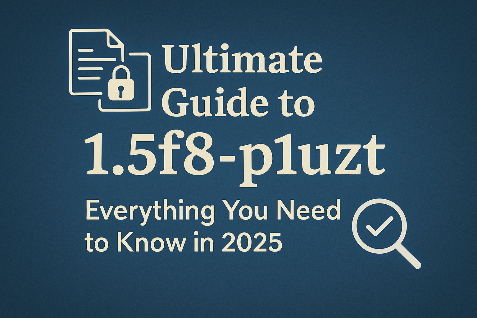 The Ultimate Guide to 1.5f8-p1uzt: Everything You Need to Know in 2025